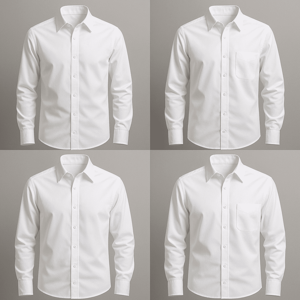 PURE WHITE SHIRT - XL