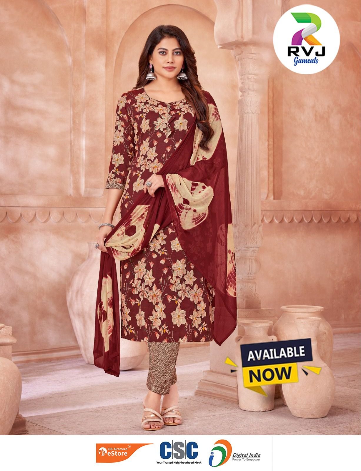 READYMADE CHURIDHAR COTTON OR RAYON - L